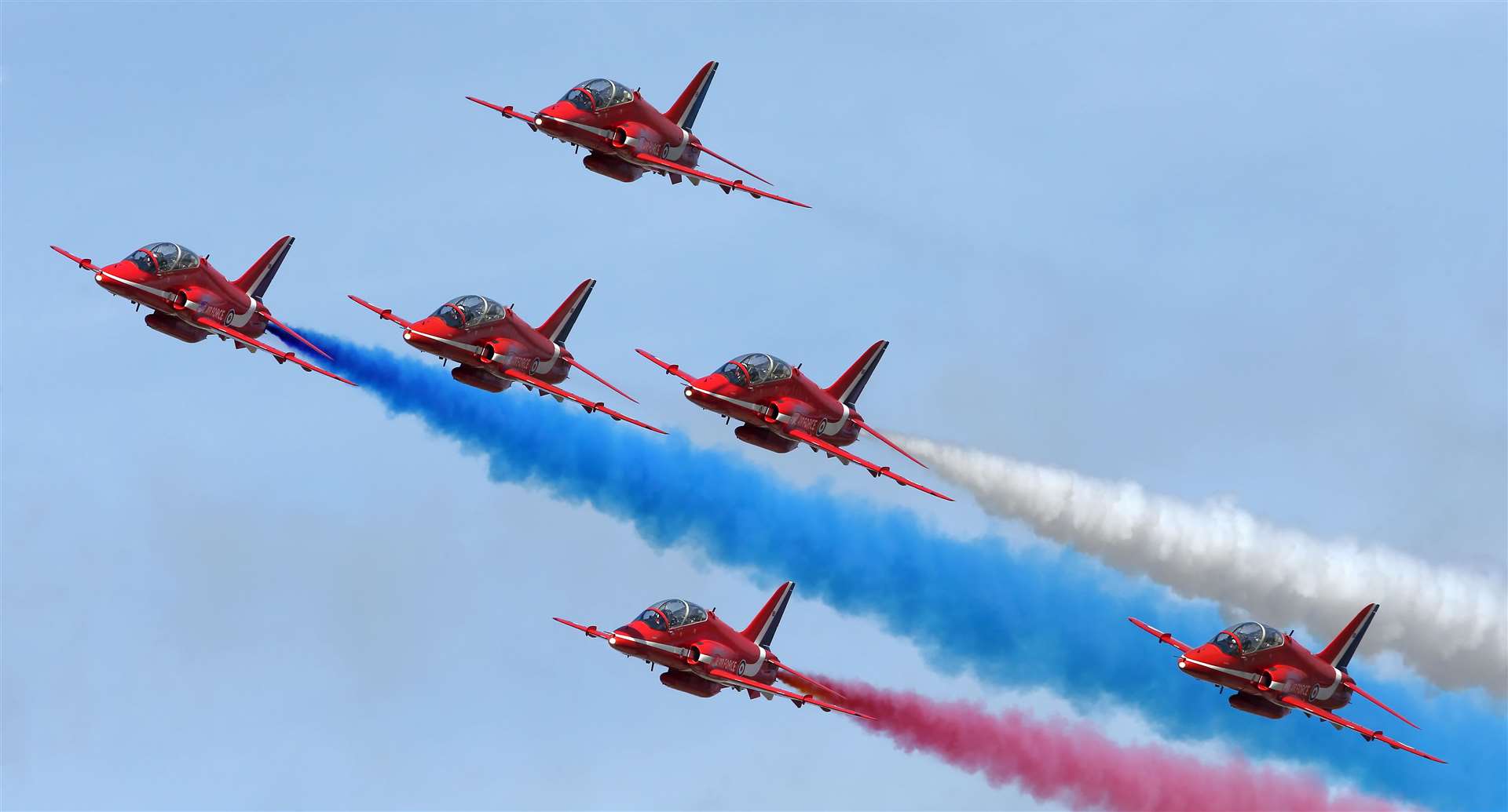 Red Arrows to fly over Kent as part of the Battle of Britain Airshow at