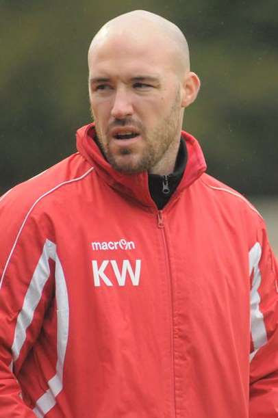 Chatham boss Kevin Watson Picture: Steve Crispe