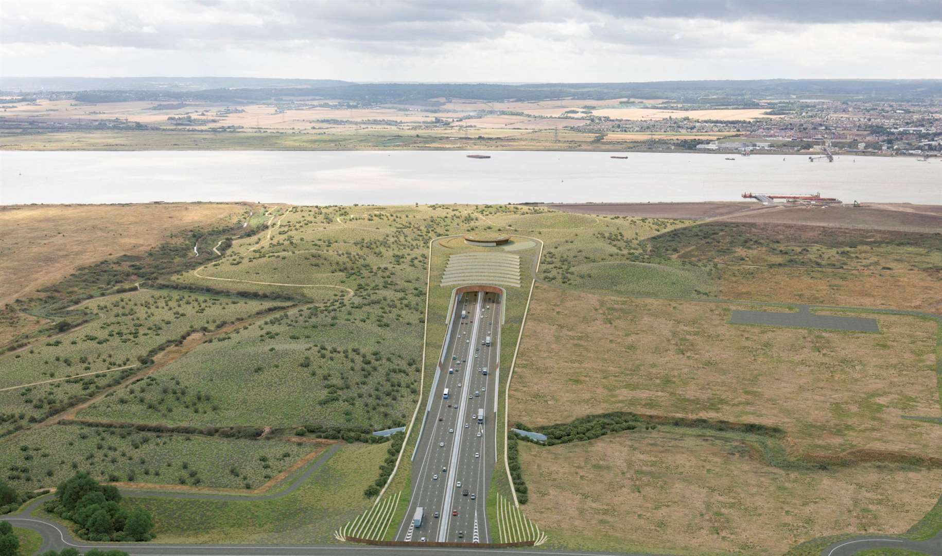 A decision on the Lower Thames Crossing is expected this year. Picture: Highways England