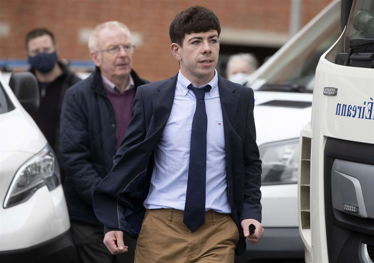 James Bernard McGovern arriving at Cavan Circuit Court (Brian Lawless/PA)