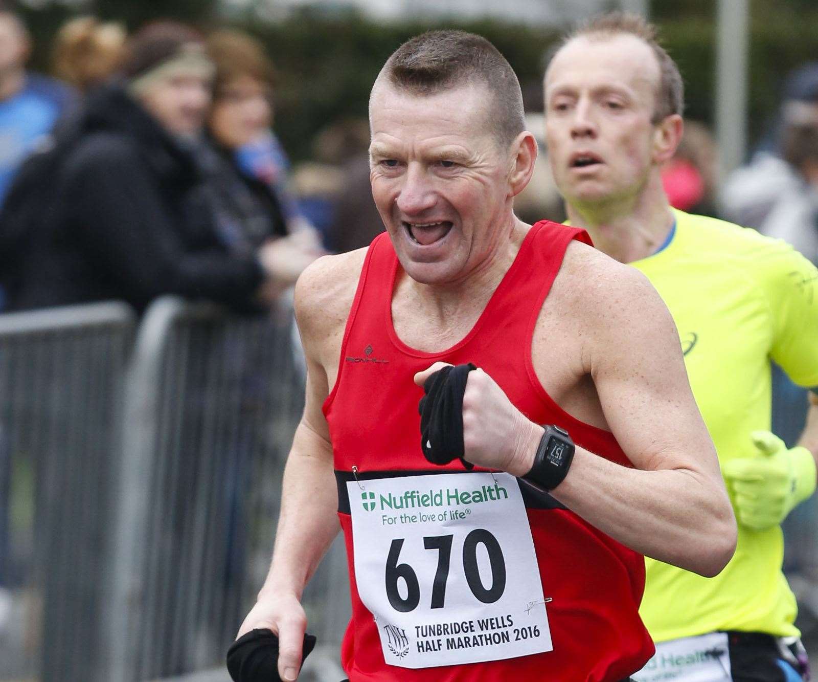 Medway & Maidstone AC's Bob Fursey had his best result yet