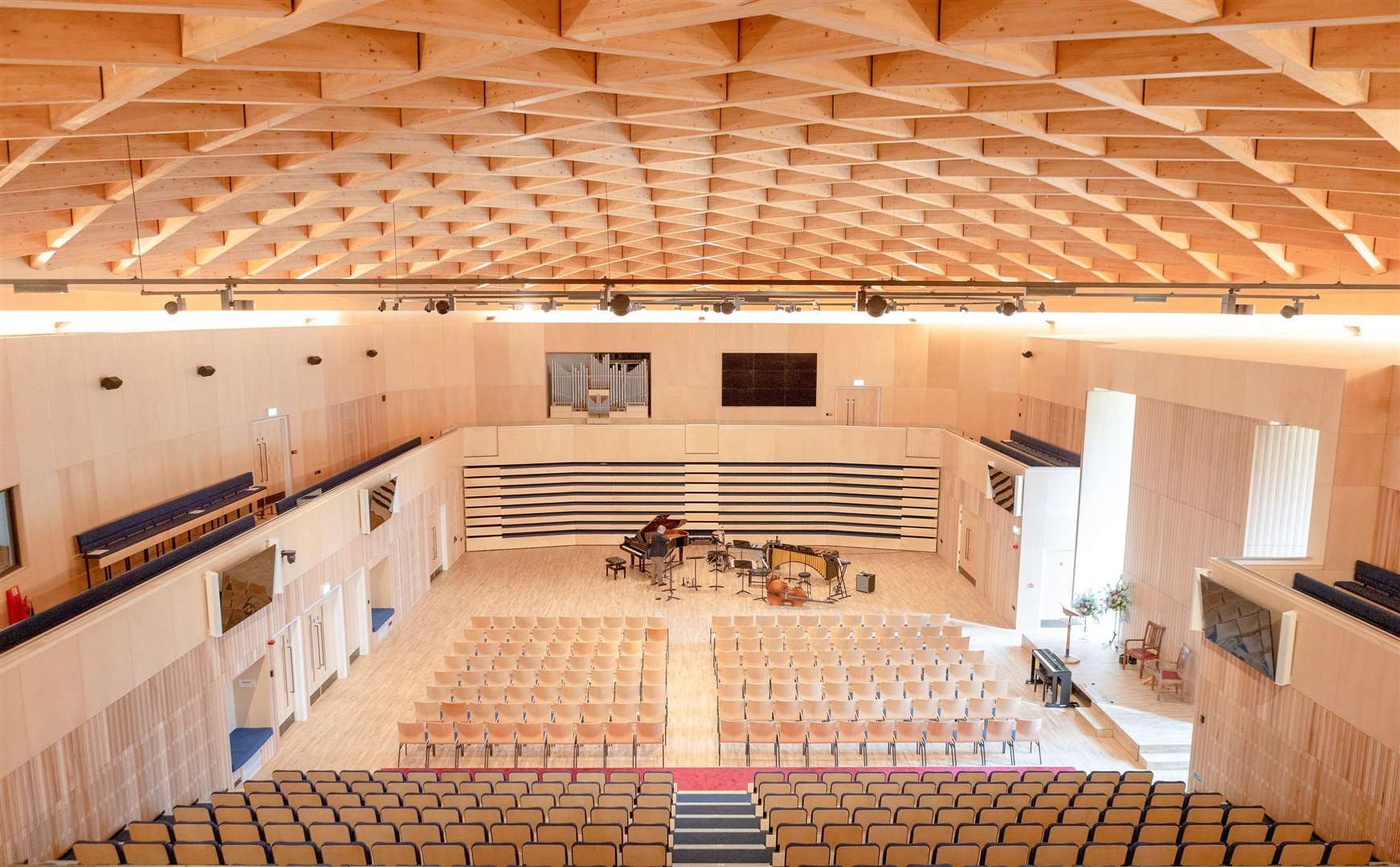 Benenden's new Centenary Hall. Picture: Benenden School