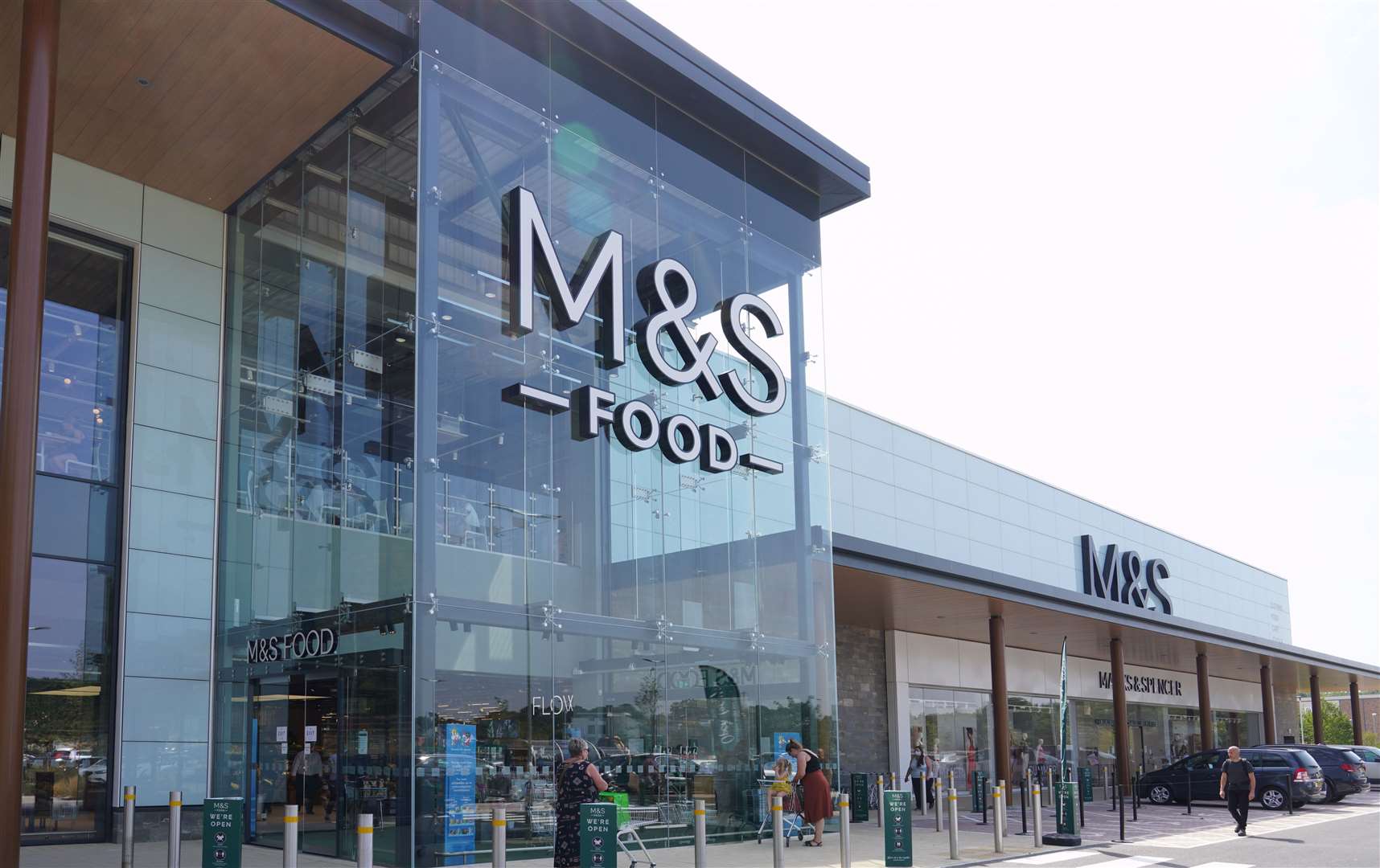 The M&S in Eclipse Park, Maidstone, opened in August 2020