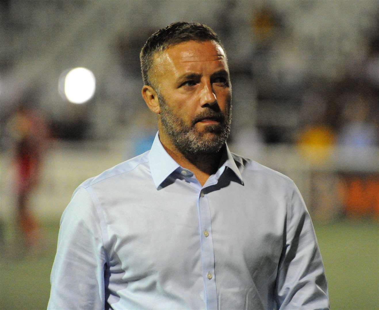 Maidstone United manager Jay Saunders Picture: Steve Terrell