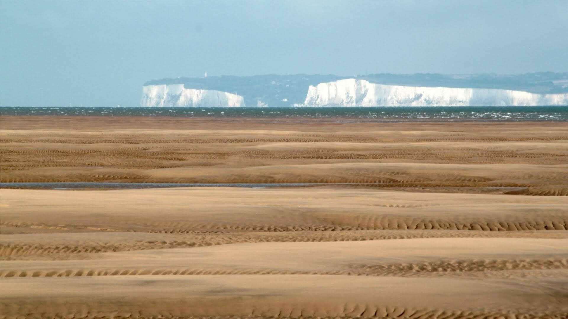 The Goodwin Sands. Picture: PSP and Rat Race Adventure Sports