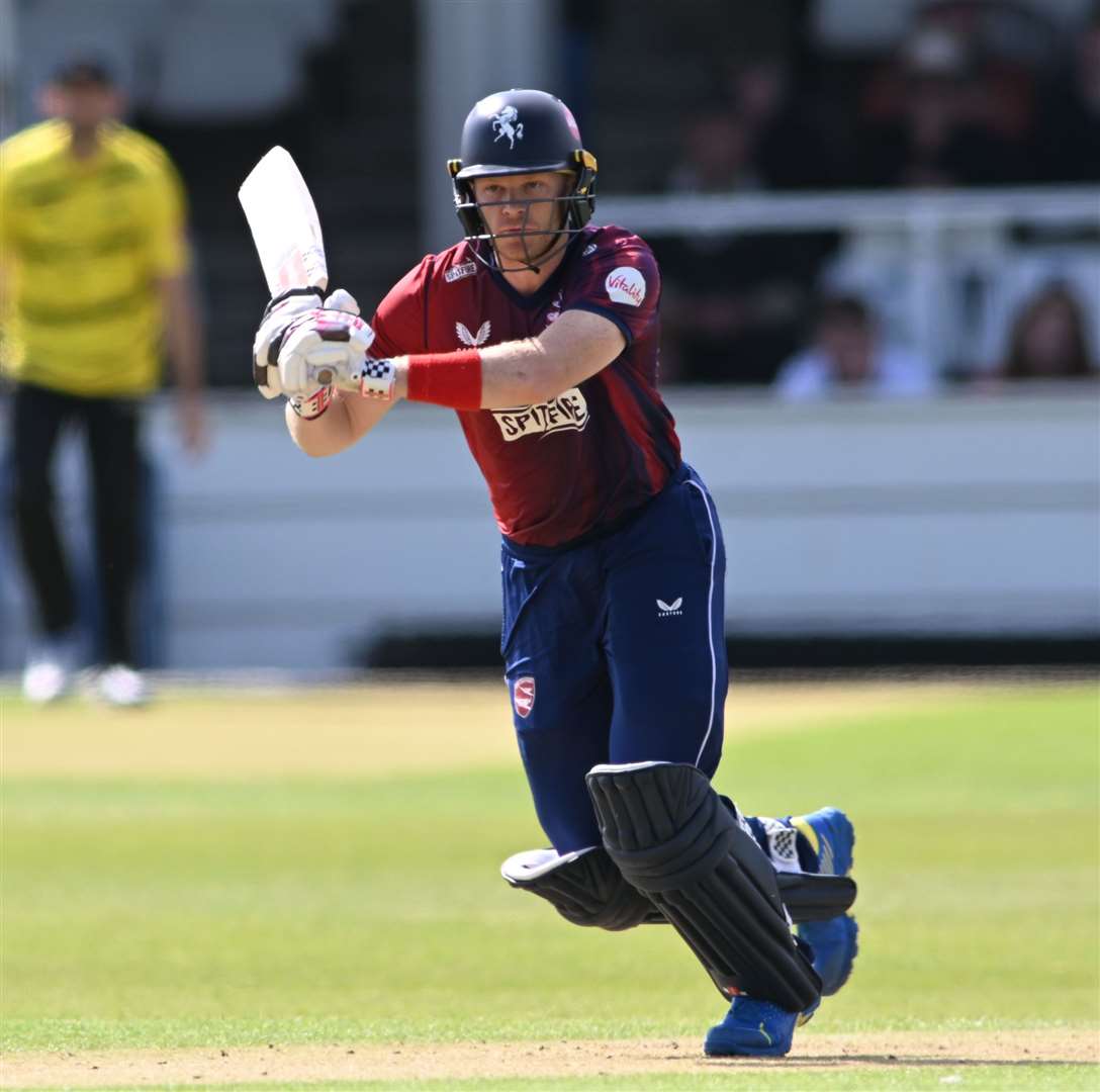 Spitfires skipper Sam Billings is calling for a T20 reset with six games remaining. Picture: Barry Goodwin