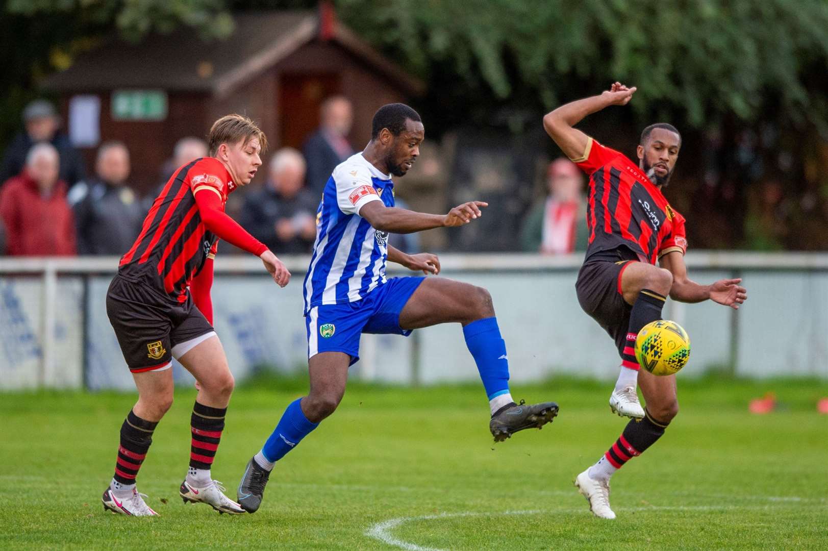 Sittingbourne were 1-0 winners over VCD on Saturday Picture: Martin Cole