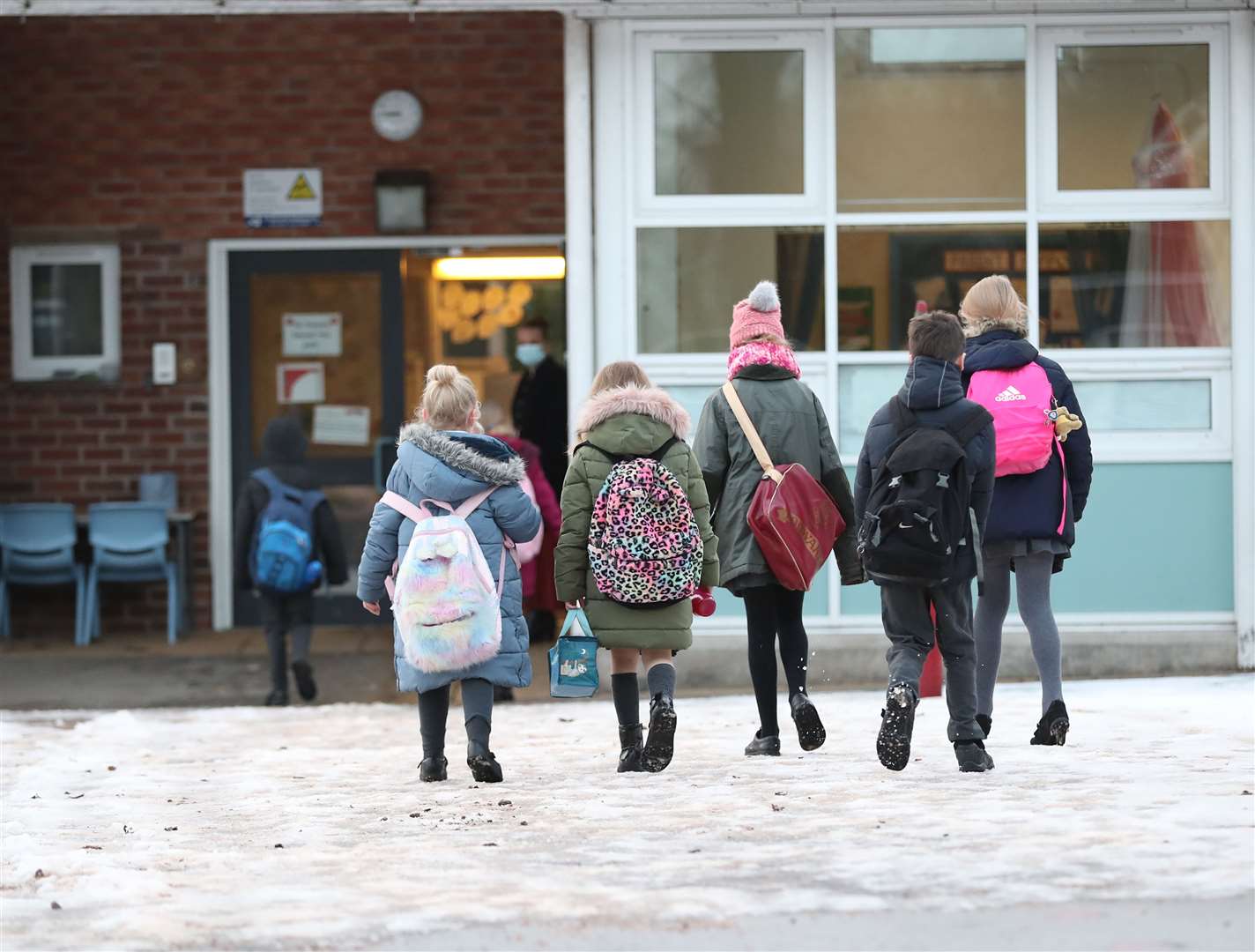 All pupils will be allowed to return to school from March 8 (Martin Rickett/PA)