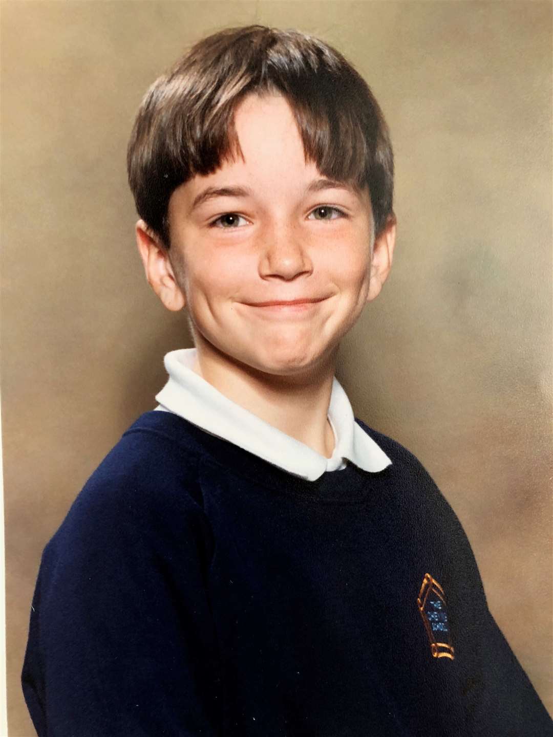 Ben Bowman when he was eight