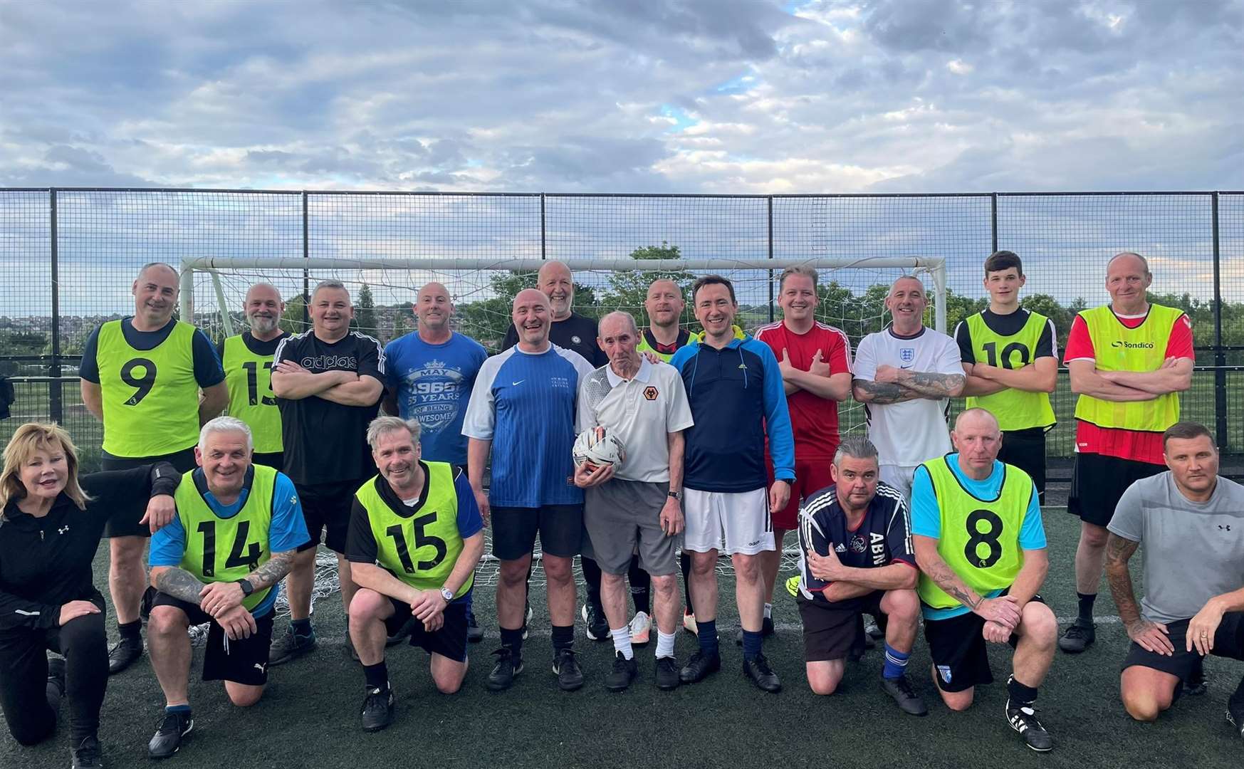 The Ranger Rover Walking Football Club. Picture: Joe Crossley