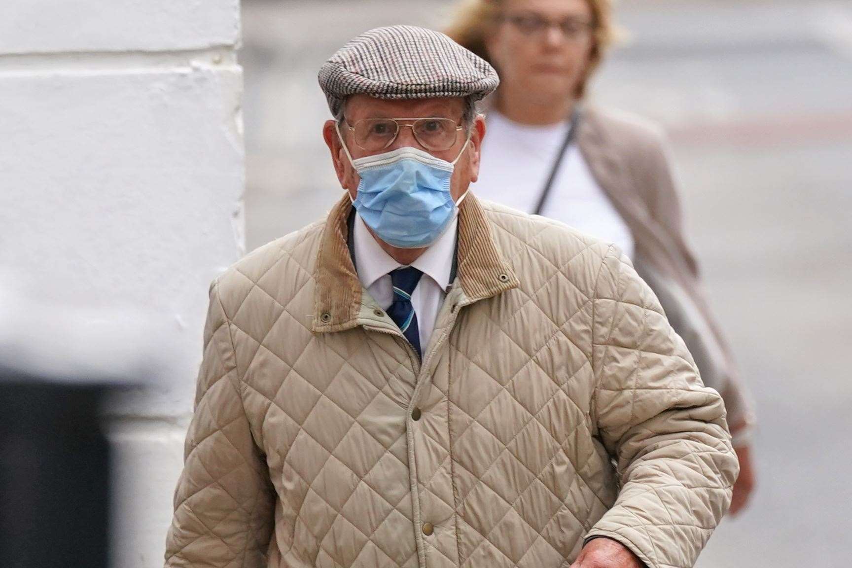 David Venables arrives at Worcester Crown Court (Jacob King/PA)