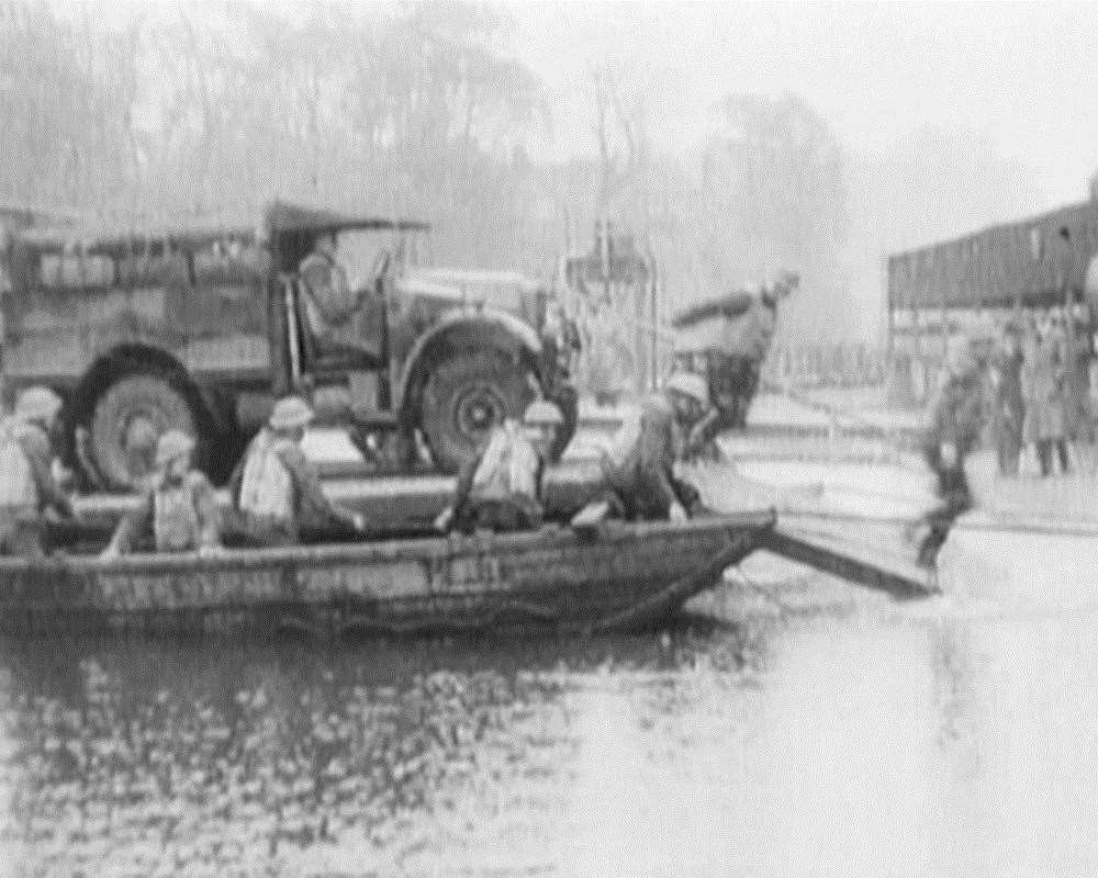 Practising for D-Day landings. Image: Kent At War