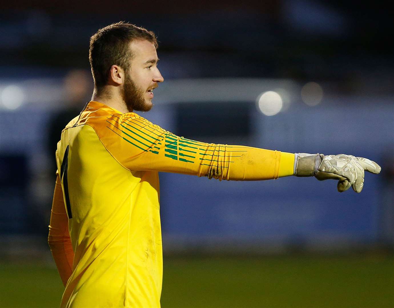 Penalty shoot-out hero James Tonkin Picture: Andy Jones