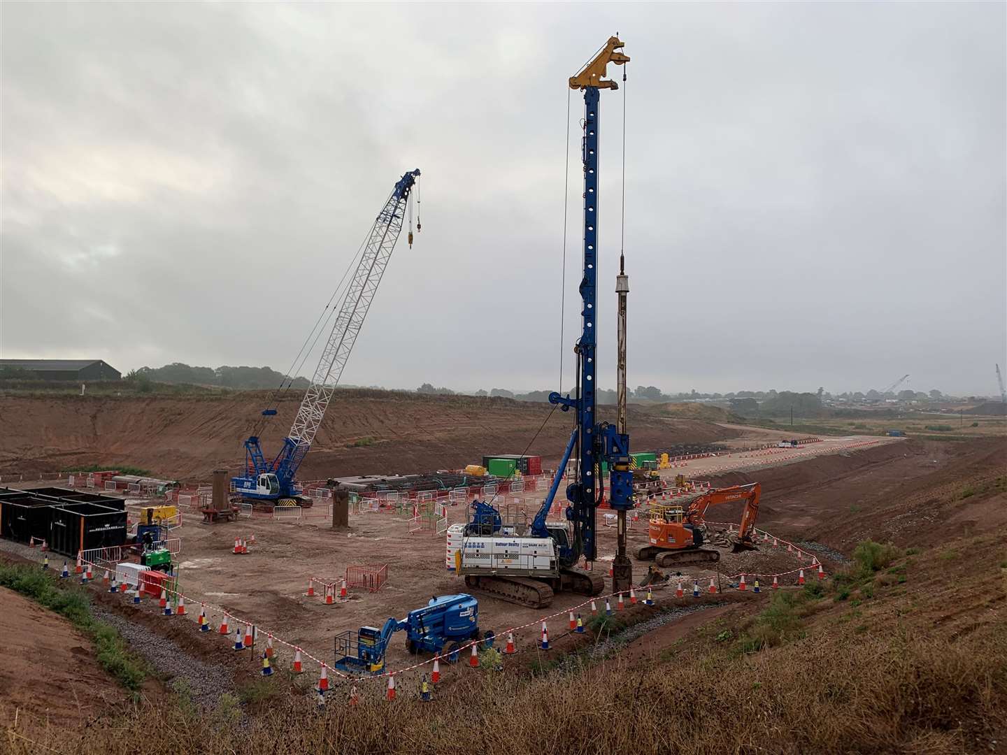 The Birmingham HS2 Interchange site, with work on building the station due to start in 2024 (Richard Vernalls/PA)