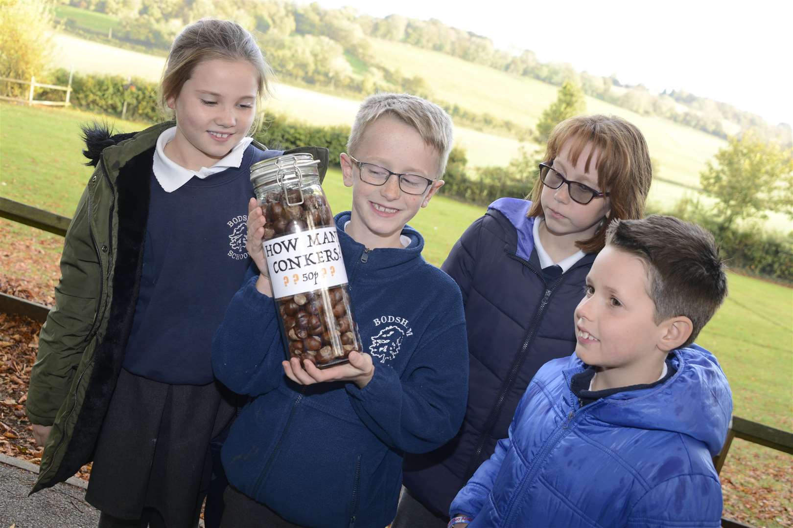 Bodsham C of E Primary school pupils