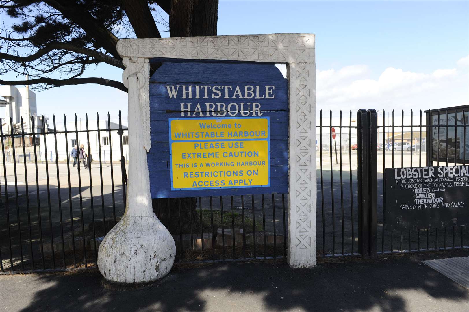 Whitstable Harbour has seen extensive work over the years and remains popular