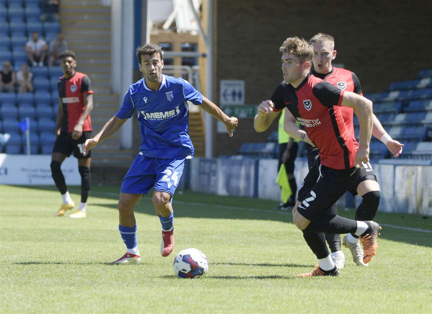 Forward Scott Kashket joined Gillingham this summer Picture: Barry Goodwin