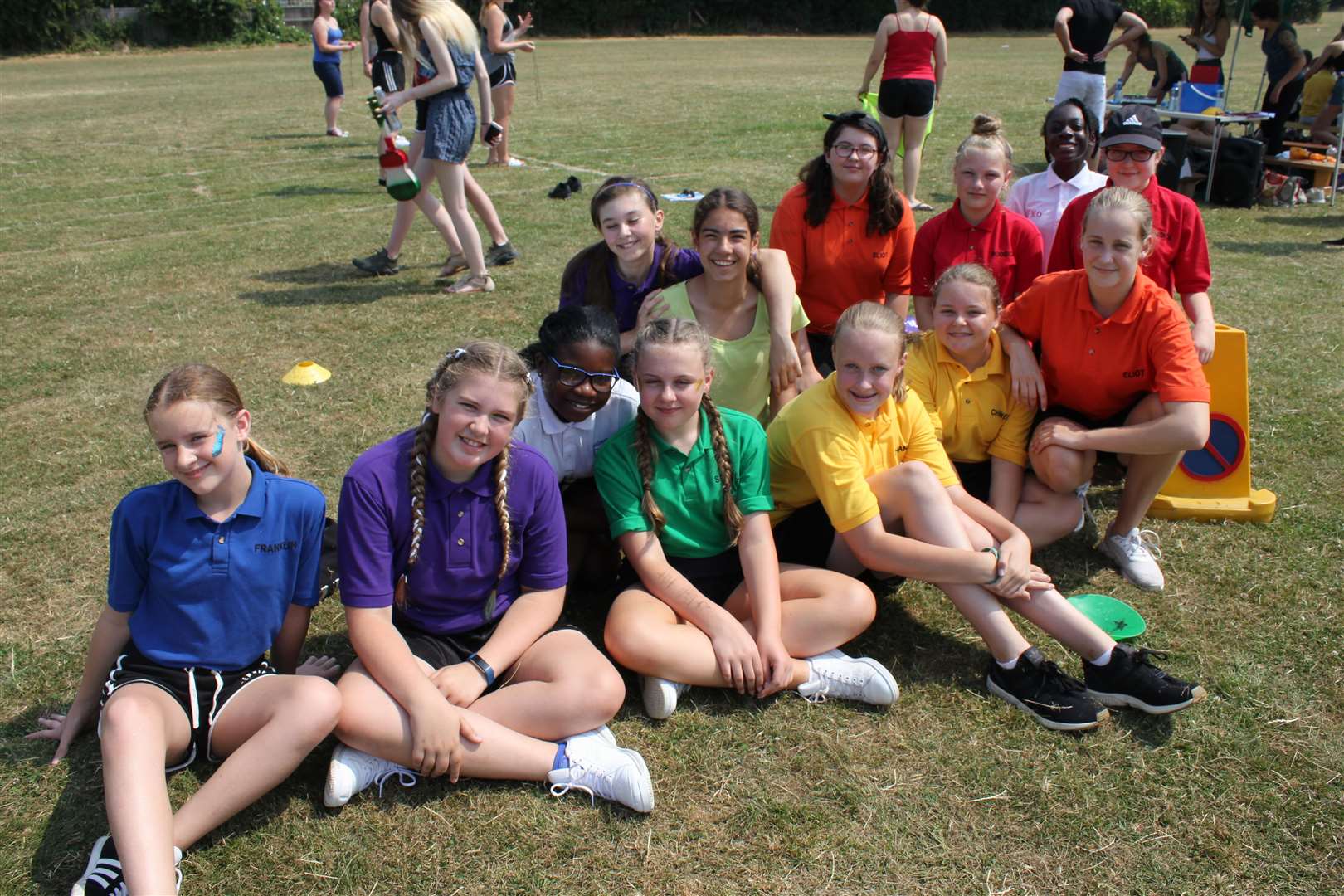 Highsted Grammar School on its sports day last month