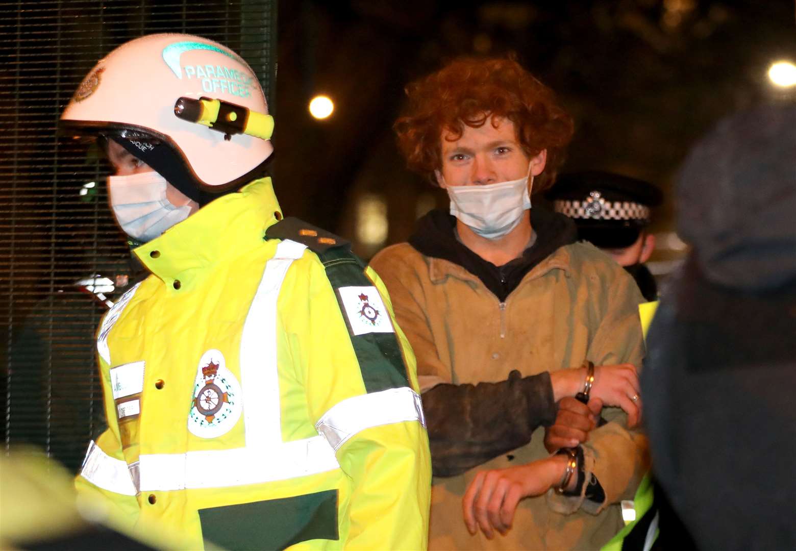 HS2 Rebellion protester Lazer Sanford (Luciana Guerra/PA)