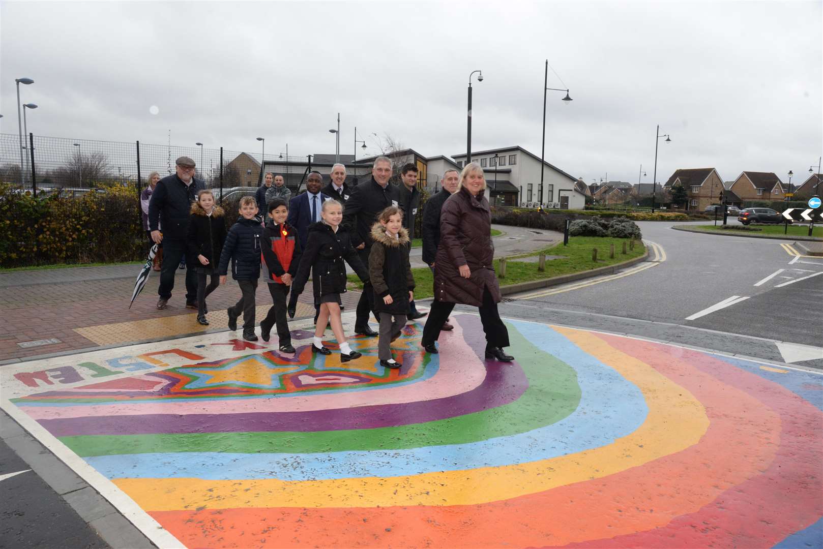 The crossing should improve road safety. Picture: Chris Davey