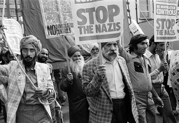 Balwinder joined the Anti-Nazi League in 1977 and later founded Sikhs Against the EDL. Picture: Paul Trevor