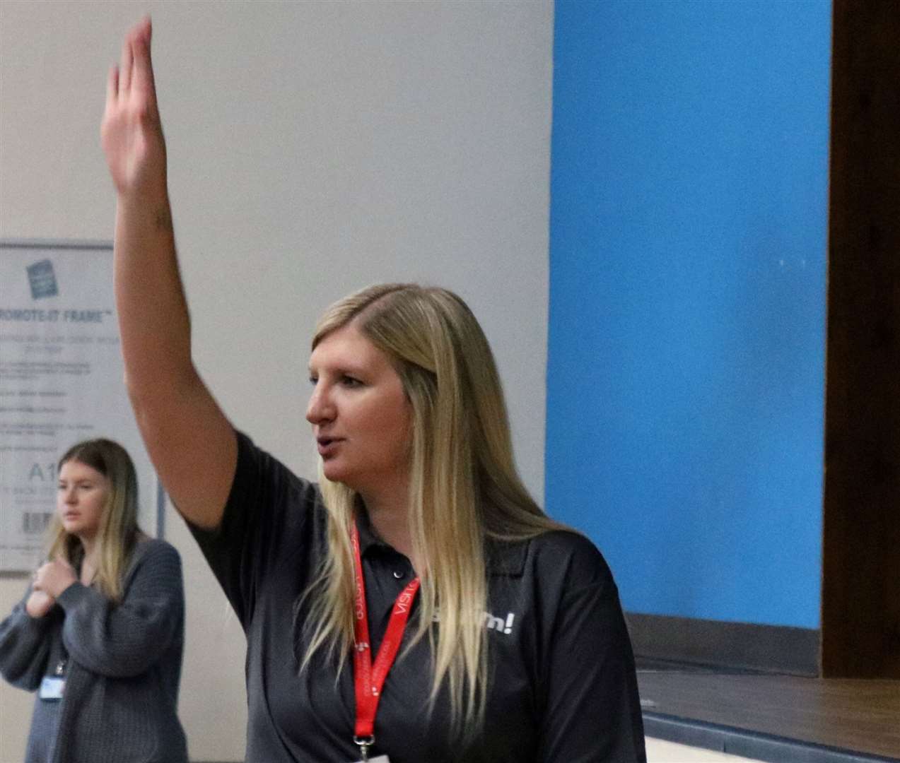 Olympic medallist swimmer Rebecca Adlington visited New Horizons Children's Academy. Picture: New Horizons Children's Academy