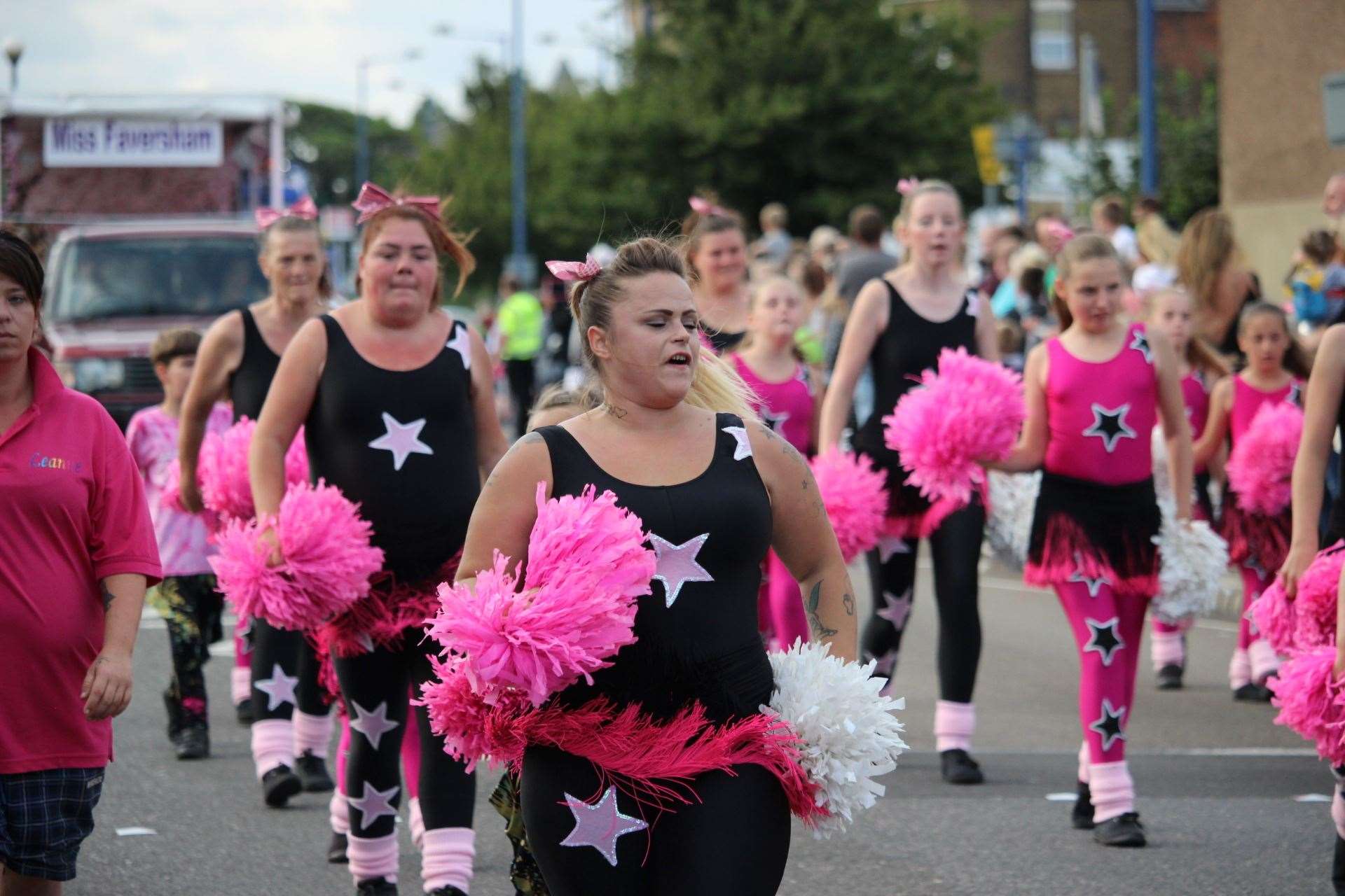 The Bognor Regis Wondergirls pom-pom troupe are returning to Sheppey this Saturday (15324294)