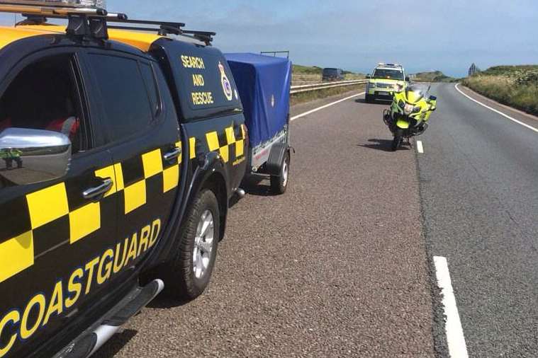 The Coastguard has been co-ordinating the search. Stock image