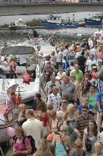 Enjoying the fun at last year's Maidstone River Festival