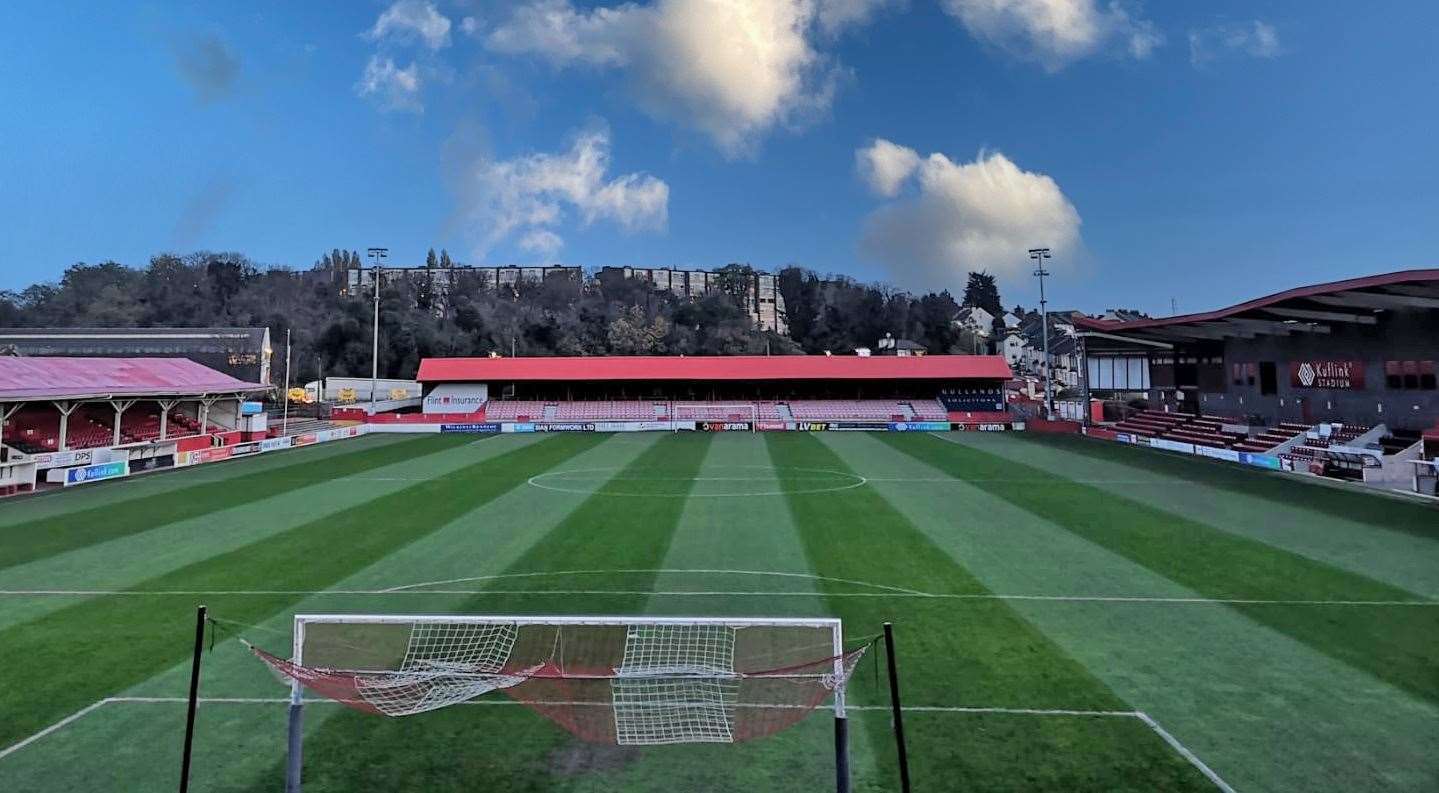 The Kuflink stadium in Stonebridge Road is where Ebbsfleet United play their home games. Photo: Northfleet Harbourside