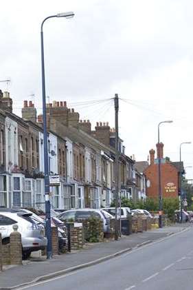 Police were called to Boxley Road in Maidstone. Picture: Martin Apps