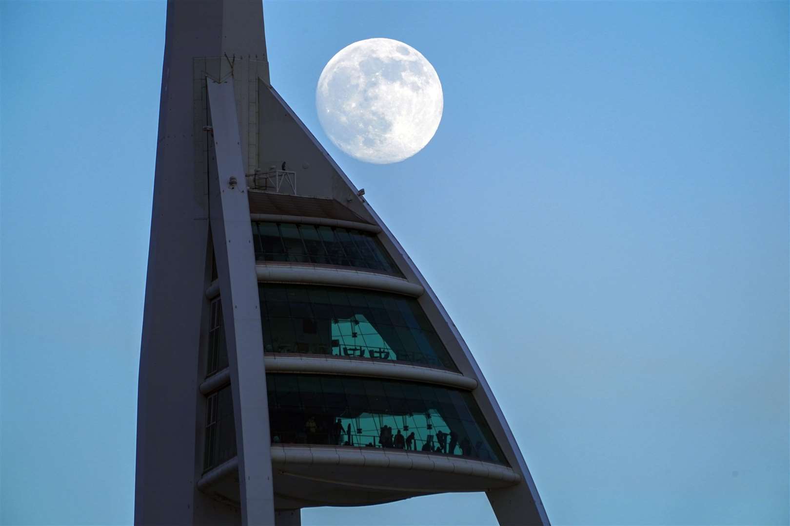 The Spinnaker Tower in Portsmouth (Steve Parsons/PA)