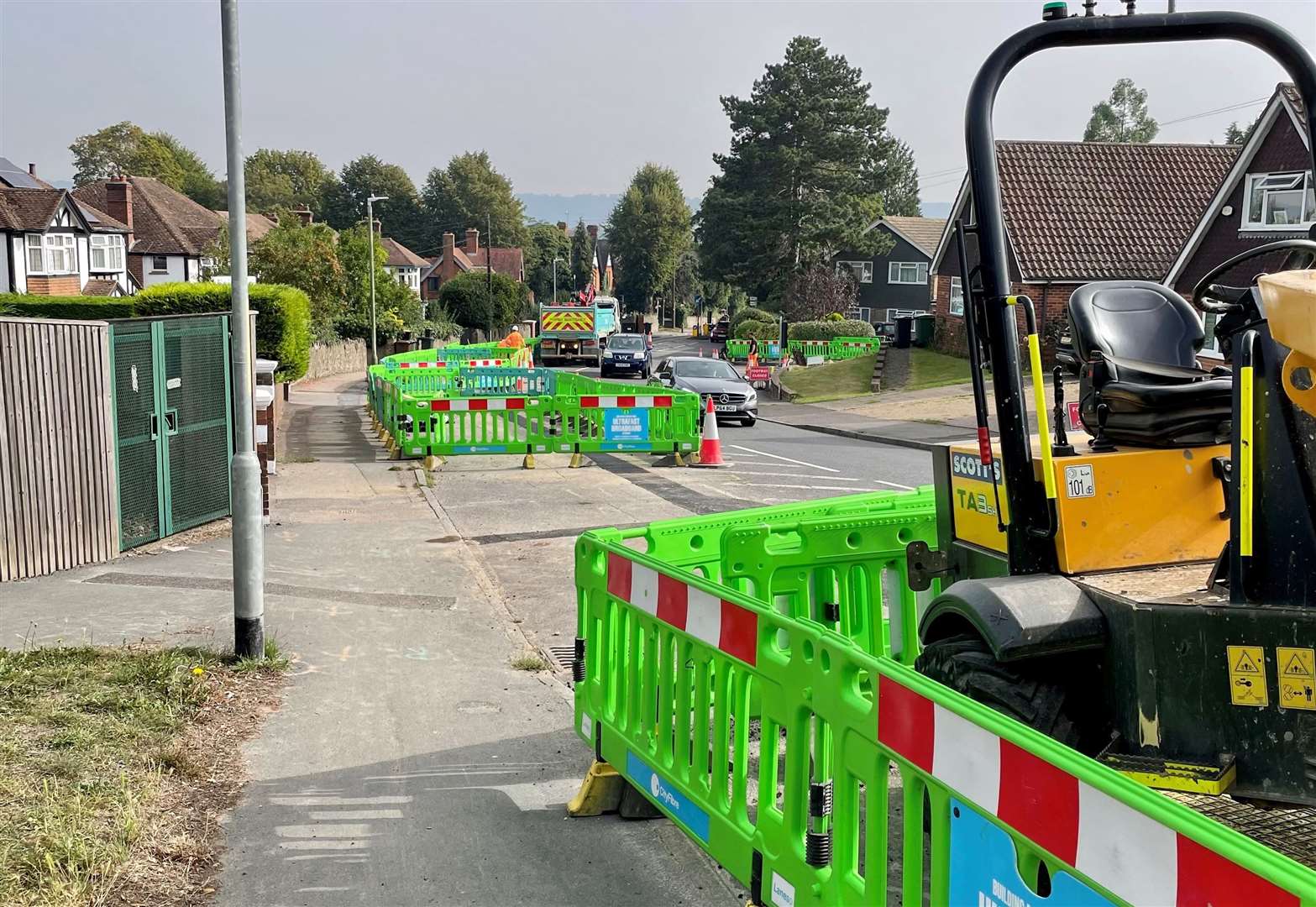 Lanes has been instructed to restore the pavements and trenches in Queen’s Road