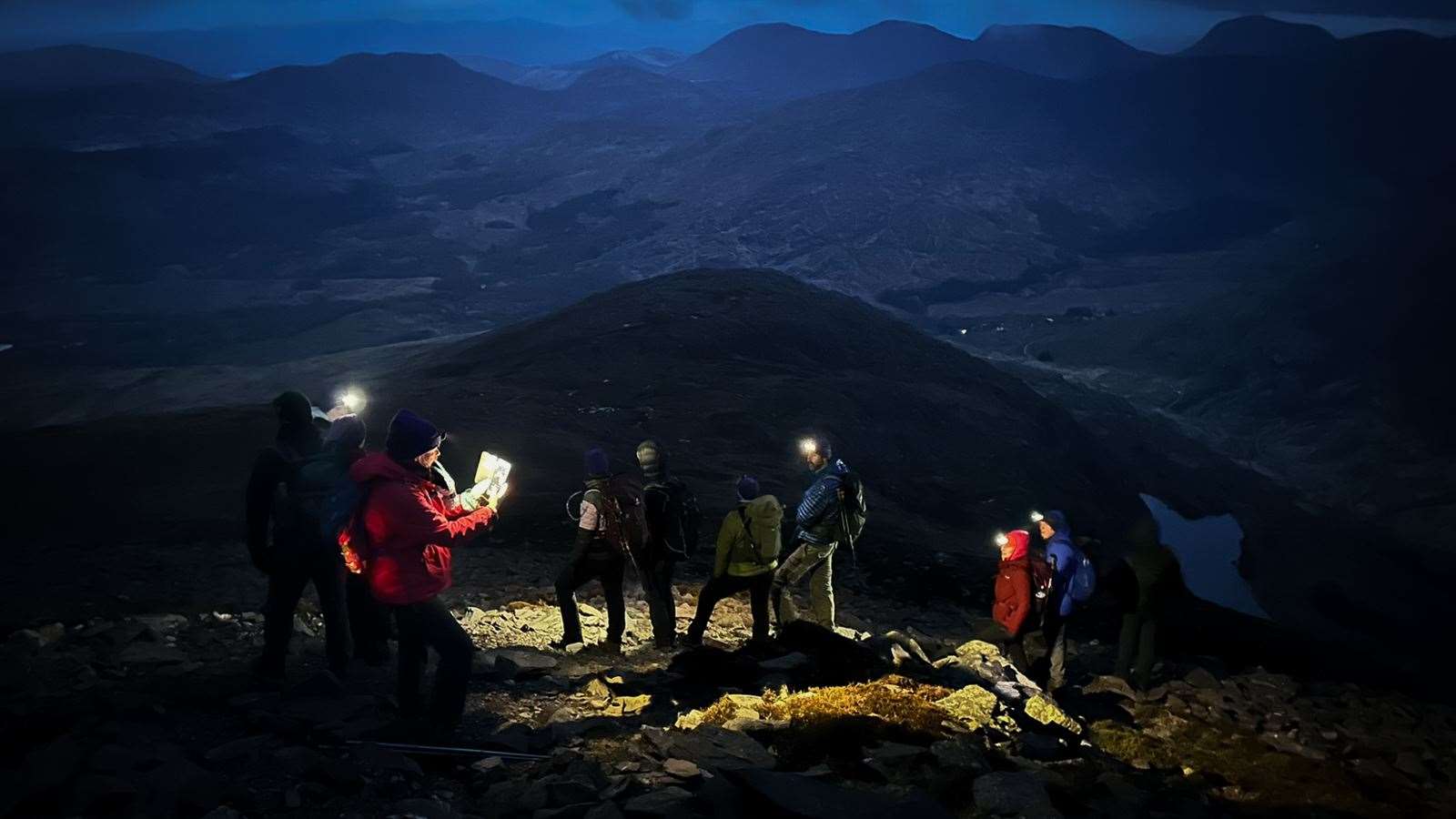 Night hike through the Gap of Dunloe (Stephen Lappin)