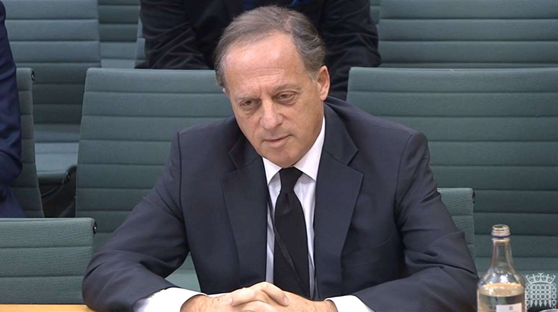 Richard Sharp has resigned as BBC chairman (House of Commons/PA)