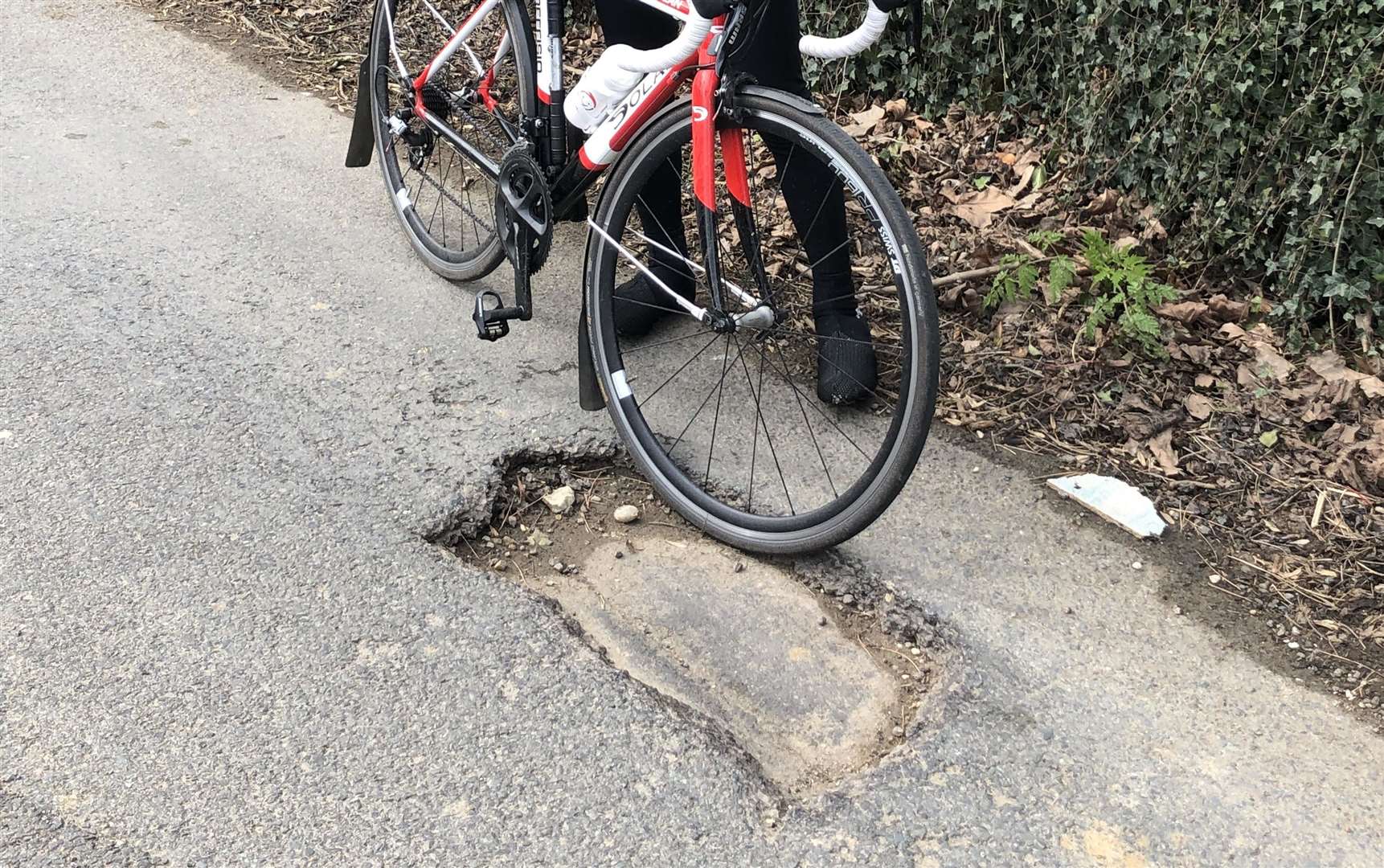 The AA says damage on rural and residential roads can pose significant danger to cyclists