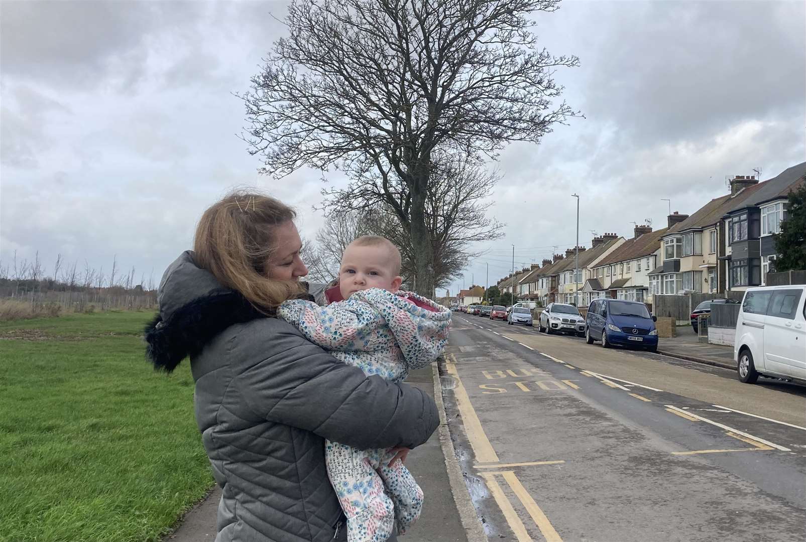 Georgina Botterman is worried for her two daughters due to speeding on Dane Valley Road, Margate