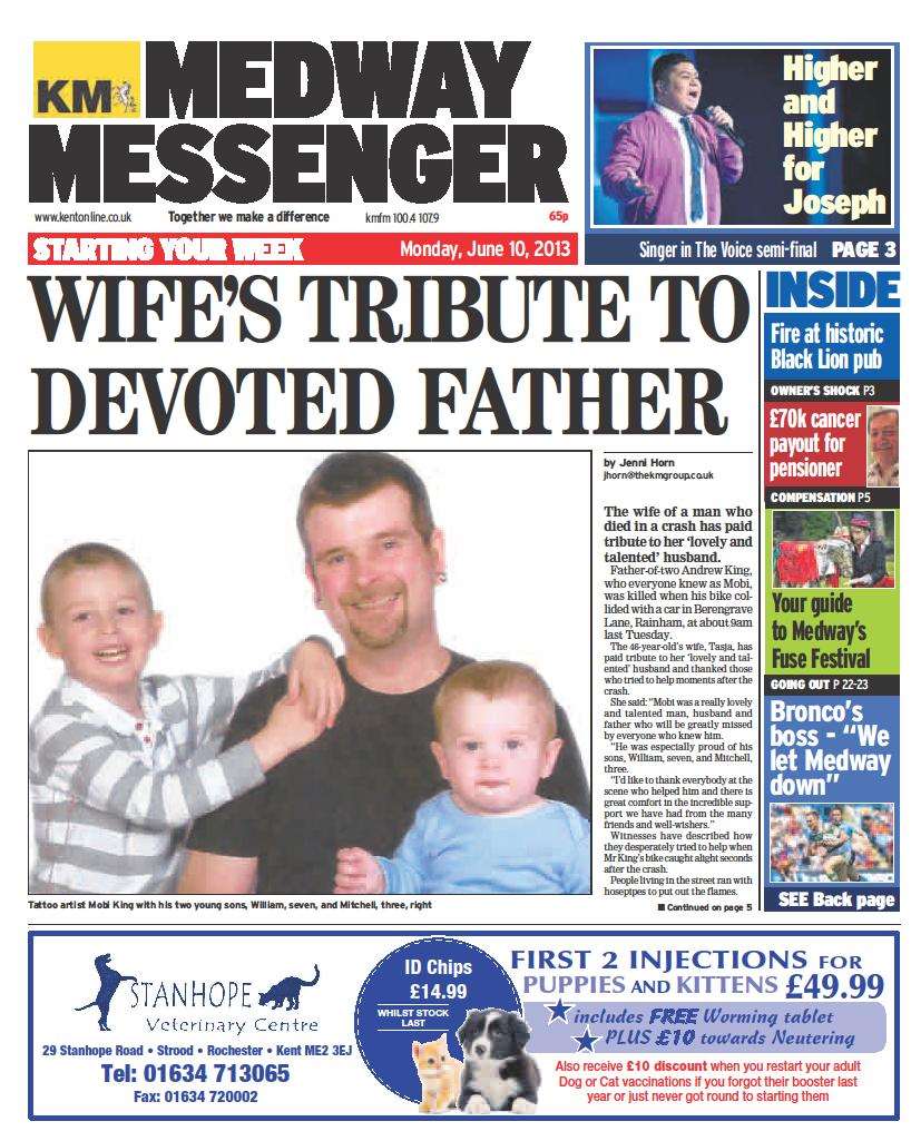 Medway Messenger, Monday, June 10