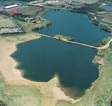 Conningbrook Lakes andthe Julie Rose stadium.