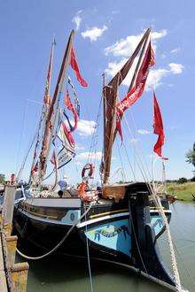 Barge Edith May, at Lower Halstow