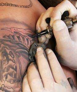 Tattoo artist file picture