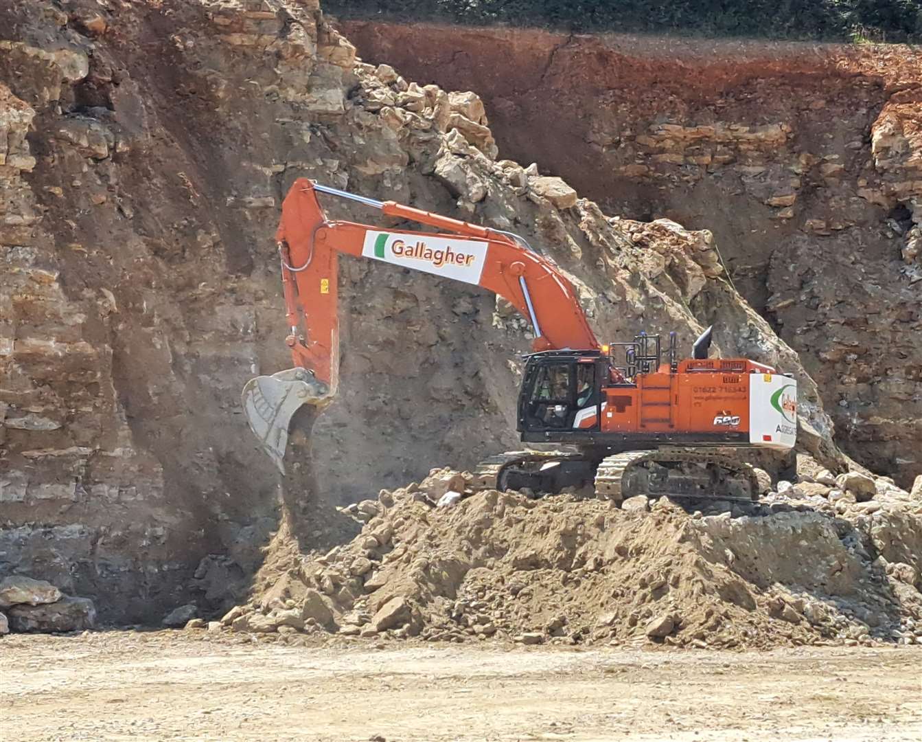 Inside Gallagher's Quarry