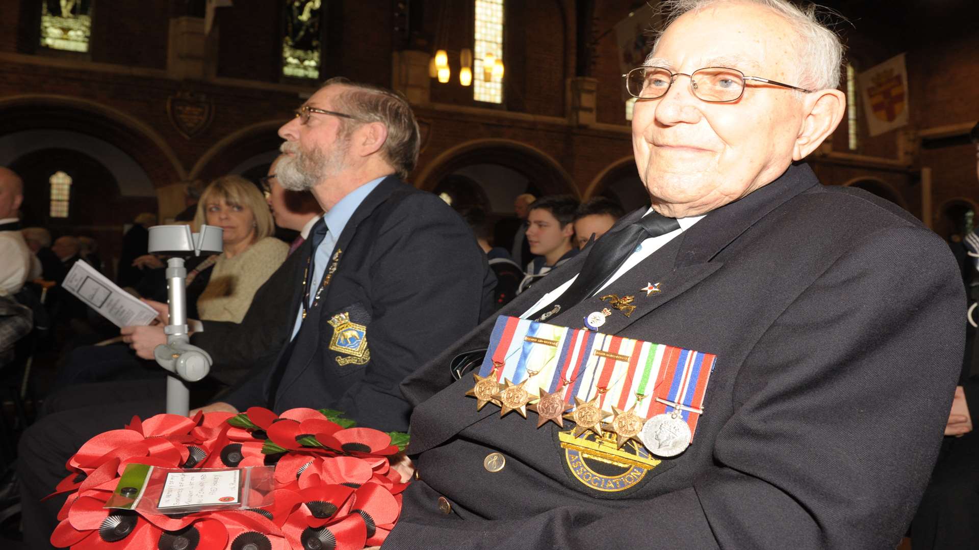 Fred Henley, 91, the only remaining survivor from the tragedy.