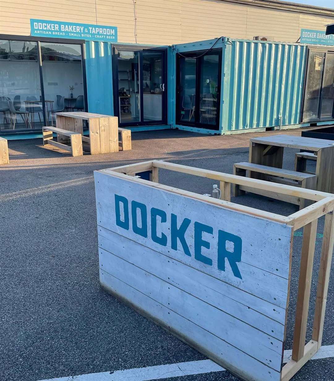 Docker closed its shipping container on the Folkestone Harbour arm in 2022, and is now set to return to the town Picture: Docker