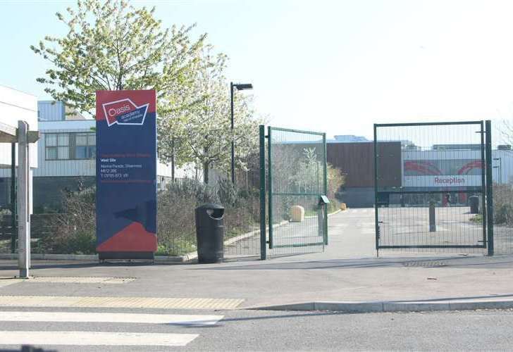 The Sheerness campus of Oasis Academy, on the Isle of Sheppey