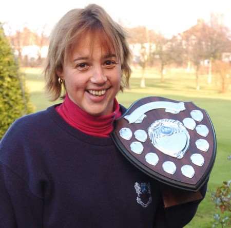 Natalie Wallis has won Gillingham Golf Club's ladies championship for the 10th straight year