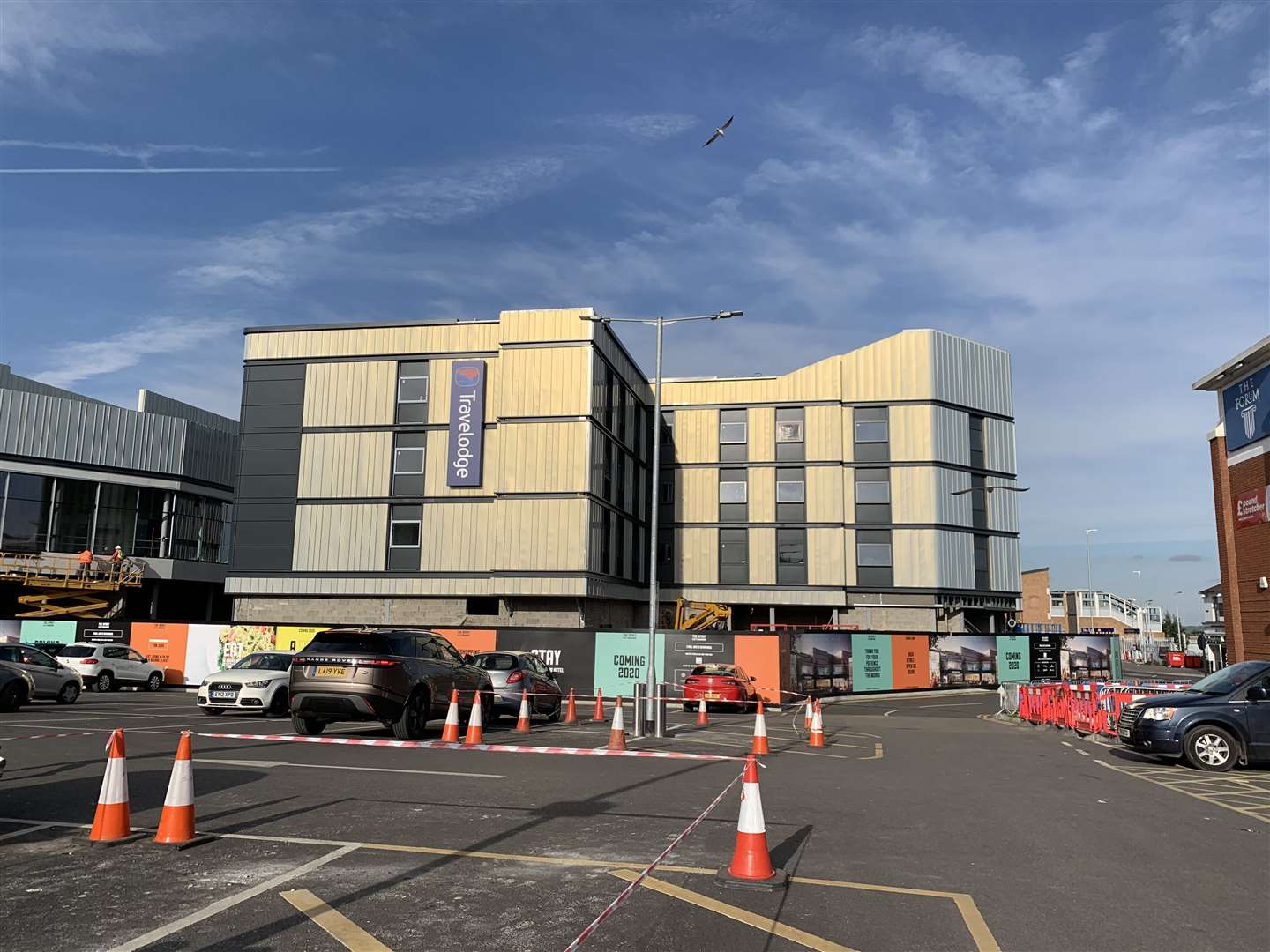 The new Travelodge in Sittingbourne town centre