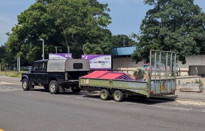 Equipment is already being removed from Folkestone Sports Centre