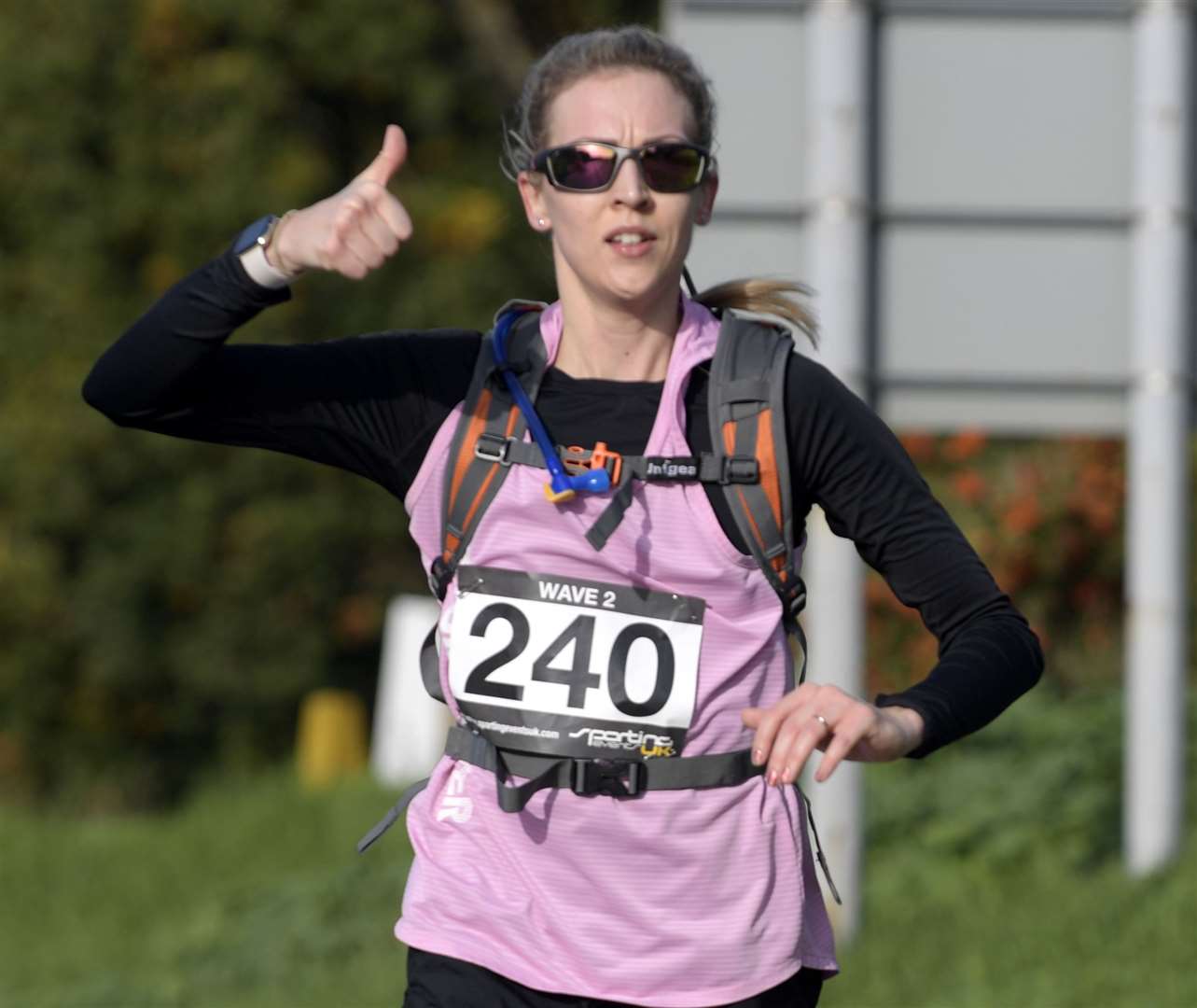 Vicky Tucker was 15th-fastest in the ladies' race. Picture: Barry Goodwin (60032803)