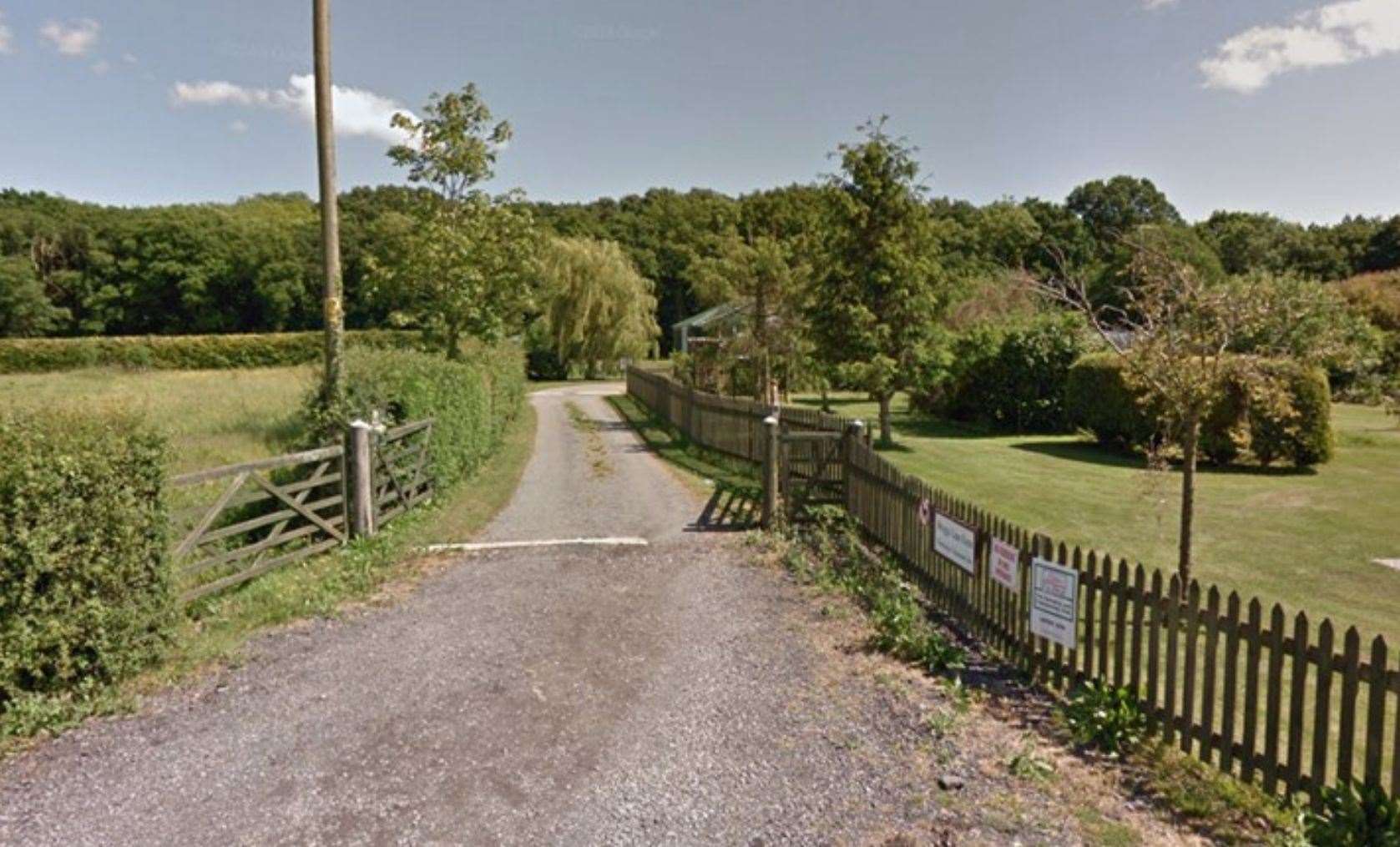 The Braggs Lane Campsite near Herne Bay closed down four years ago. Picture: Google